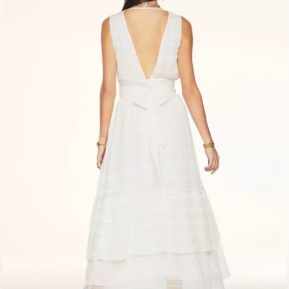 NWT Ramy Brook- Tate Dress in Ivory. Size 6 - Picture 2 of 12